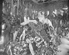 Tomb of Juarez, San Fernando Cemetery, Mexico City, Mexico, c1900. Creator: Unknown