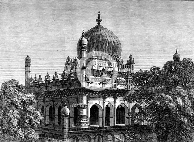 Tomb of King Ibrahim at Beejapoor, India, 1871. Creator: Unknown.