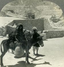 Tomb of King Tut-Ankh-Amen, Valley of the Kings, Egypt c1930s. Creator: Unknown
