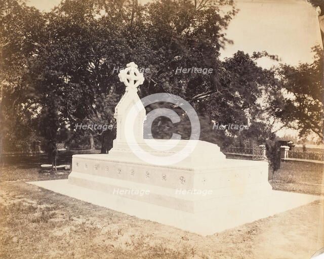 Tomb of Lady Charlotte Canning, Barrackpur, 1858-61. Creator: Unknown.