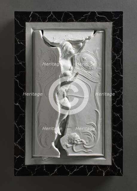 Tomb of Maria Magdalena Langhans, c.1780. Creators: John Augustus Nahl, Niderviller Porcelain Factory.