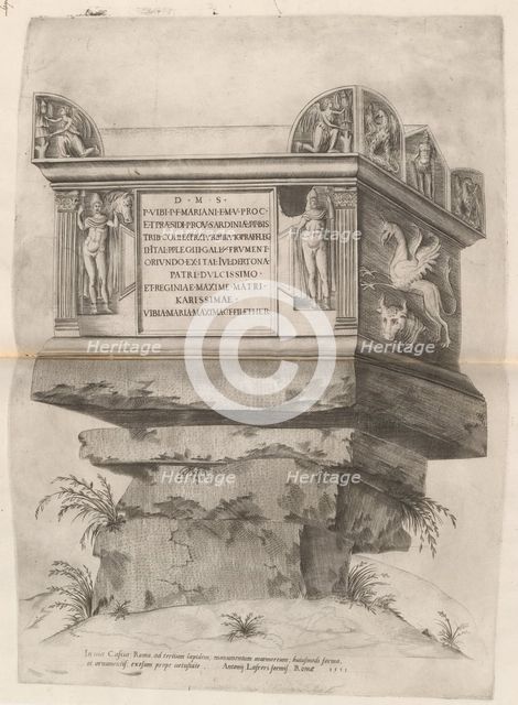 Tomb of Nero, 1551. Creator: Unknown.