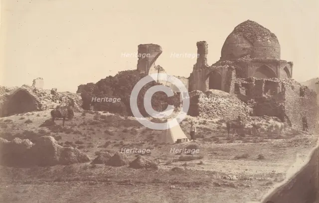 [Tomb of Oljaetu, 1305-1313.], 1840s-60s. Creator: Possibly by Luigi Pesce.