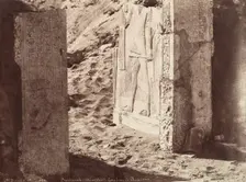 Tomb of Ptahmose, Saqqara (Memphis), 1859. Creator: Théodule Deveria
