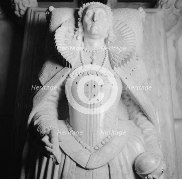 Tomb of Queen Elizabeth I, Westminster Abbey, London, 1945-1980. Artist: Eric de Maré