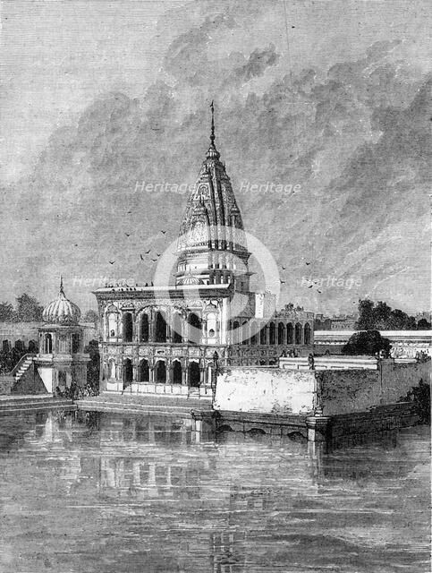 'Tomb of Runjeet Sing, Lahore', c1891. Creator: James Grant.