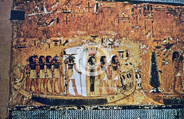 Tomb of Seti I, Valley of the Kings, Egypt, 13th century BC. Artist: Unknown