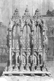 'Tomb of St. Sebald, Nuremberg; From Alsace to the Hartz 1875. Creator: Unknown
