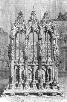 'Tomb of St. Sebald, Nuremberg; From Alsace to the Hartz 1875. Creator: Unknown