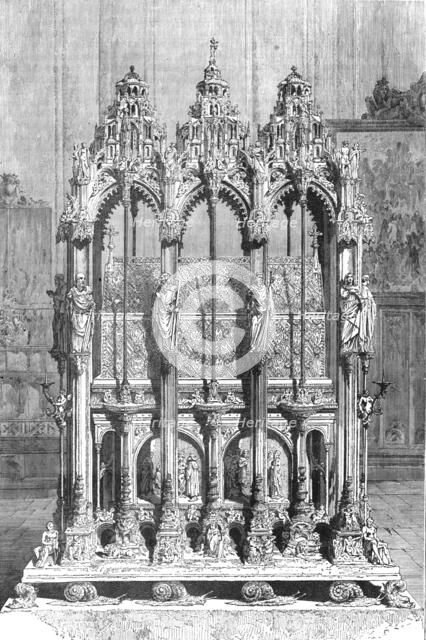 ''Tomb of St. Sebald, Nuremberg; From Alsace to the Hartz', 1875. Creator: Unknown.