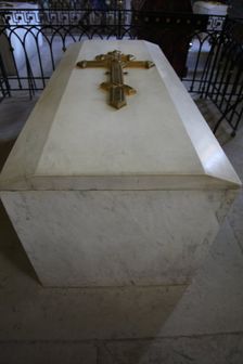Tomb, Peter and Paul Cathedral, St Petersburg, Russia, 2011. Creator: Sheldon Marshall
