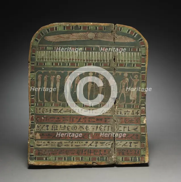 Tomb Stele of Nesptah, 664-525 BC. Creator: Unknown.
