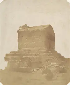 Tombe de Ciro a Morgab, 1858. Creator: Luigi Pesce