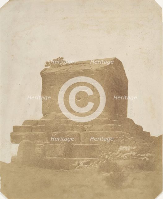 Tombe de Ciro a Morgab, 1858. Creator: Luigi Pesce.