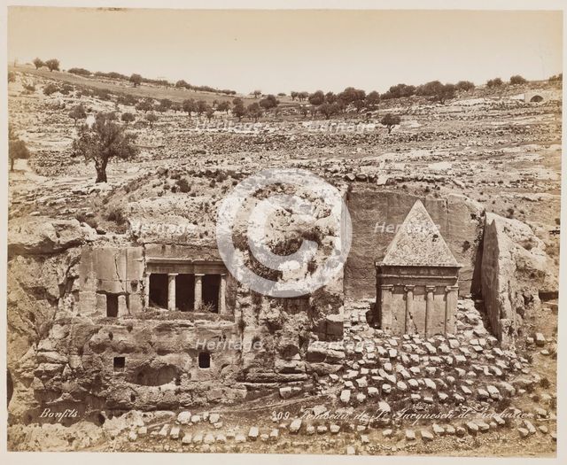 Tombe Du St. Jacquesch De ... #309, Printed c.1870. Creator: Felix Bonfils.
