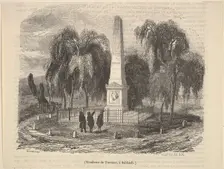 Tombeau de Turenne à Salsbach, 1835-78. Creator: Unknown