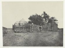 Tombeau de Cidi-Abdellah-el-Marabout, Haute-Egypte, 1849/51, printed 1852. Creator: Maxime du Camp
