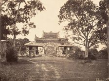 Tombeau de l'Evêque d'Adran, 1866. Creator: Emile Gsell