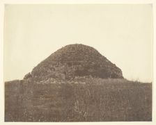 Tombeau de la chrétienne. Vue du côté nord. (Tomb of the Christian Woman...), 1855. Creator: John Beasley Greene