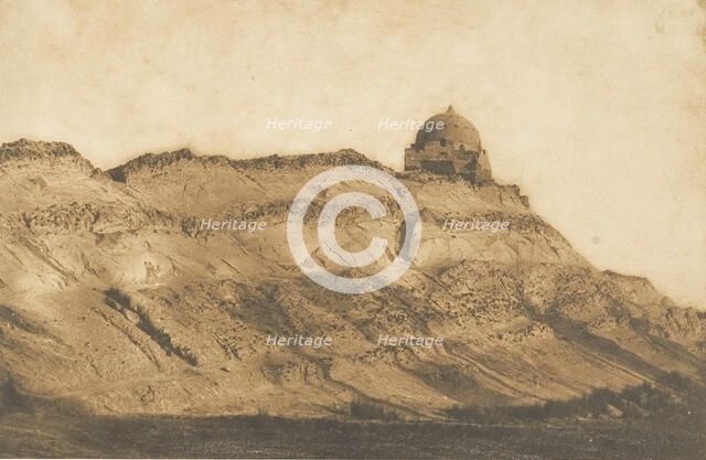 Tombeau de Sidi-Ambarek, à Garara, 1850. Creator: Maxime du Camp.