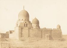 Tombeau des Sultans Mamelouks, au Kaire, December 1849-January 1850. Creator: Maxime du Camp