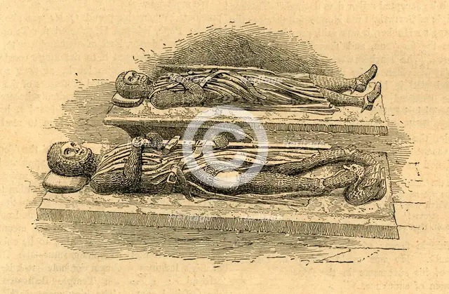 'Tombs of Knights Templars, 1870', (1897).  Creator: Unknown.