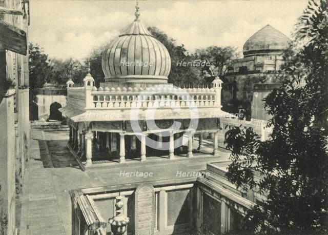 'Tombs of Princess Jahanara and Nizam-Ud-Din at Delhi'.  Creator: The Arch Photo-Works of India.