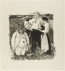 Tommorrow!, 1894. Creator: Theophile Alexandre Steinlen