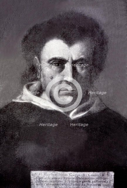 Tommaso Campanella (1568-1639), Italian writer and thinker.