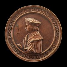 Tommaso Guadagni, 1454-1533, Banker, Florentine Consul at Lyon 1505..., early 16th century. Creator: Unknown