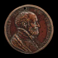 Tommaso Marino, Duke of Terranova, 1475-1572 [obverse], c. 1559. Creator: Pietro Paolo Galeotti