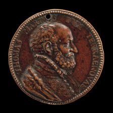 Tommaso Marino, Duke of Terranova, 1475-1572 [obverse], c. 1559. Creator: Pietro Paolo Galeotti