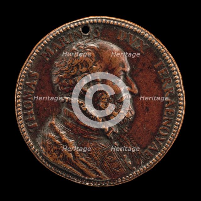 Tommaso Marino, Duke of Terranova, 1475-1572 [obverse], c. 1559. Creator: Pietro Paolo Galeotti.