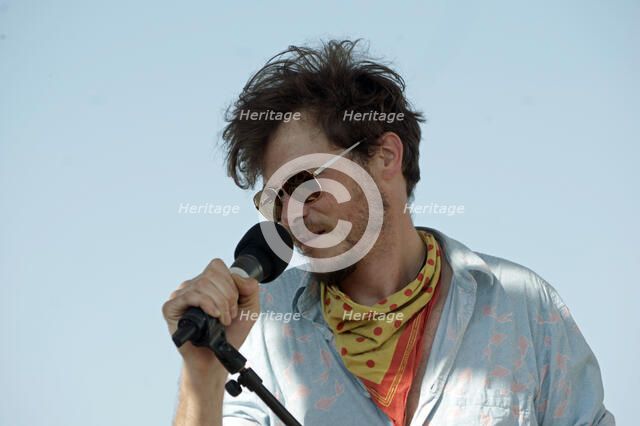 Tommy Hare, The Coalminers, Jazz on the Vine, Sevenoaks, Kent, 13 Sep 2020. Creator: Brian O'Connor.