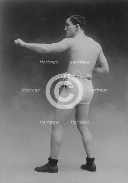 Tommy Murphy in athletic trunks, 1910. Creator: Bain News Service.