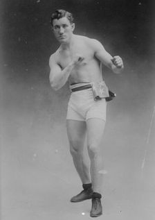 Tommy Murphy in boxing pose, 1910. Creator: Bain News Service
