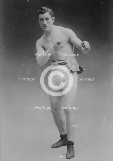Tommy Murphy in boxing pose, 1910. Creator: Bain News Service.