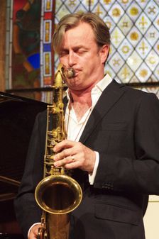 Tommy Smith, Illminster Arts Centre, Illminster, Somerset, 2015. Artist: Brian O'Connor
