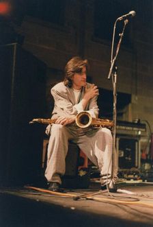 Tommy Smith, London, 1988. Creator: Brian Foskett