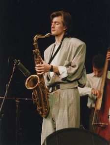 Tommy Smith, London, 1988. Creator: Brian Foskett