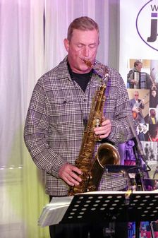 Tommy Smith, Simcock - Smith Duo, Watermill Jazz Club, Dorking, Surrey, 14 October 2025. Creator: Brian O'Connor