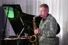 Tommy Smith, Simcock - Smith Duo, Watermill Jazz Club, Dorking, Surrey, 14 October 2025. Creator: Brian O'Connor