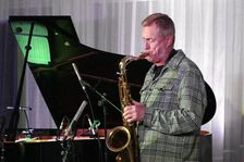 Tommy Smith, Simcock - Smith Duo, Watermill Jazz Club, Dorking, Surrey, 14 October 2025. Creator: Brian O'Connor