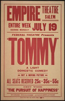 Tommy, Salem, MA, [193-]. Creator: Unknown