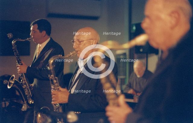 Tommy Whittle, Vic Ash and Simon Spillett, Spikes Place, Hadleigh Hall, 2007. Creator: Brian Foskett.