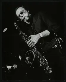 Tommy Whittle playing at the Middlesex and Herts Country Club, Harrow Weald, London, 1981. Creator: Denis Williams