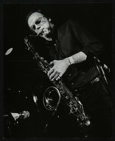 Tommy Whittle playing at the Middlesex and Herts Country Club, Harrow Weald, London, 1981. Creator: Denis Williams