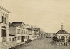 Tomsk Iverskaya Chapel Square, 1886. Creator: Pavel Mikhailovich Kosharov