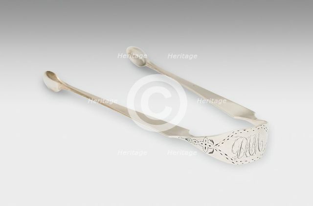 Tongs, 1779/86. Creator: John Murdock.