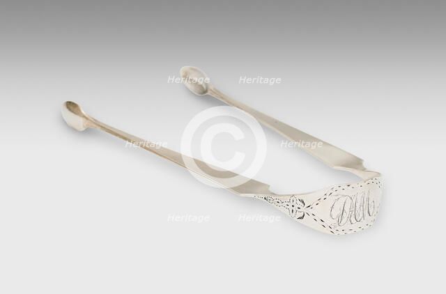 Tongs, 1779/86. Creator: John Murdock.